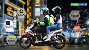 private motorcycles as bike taxis